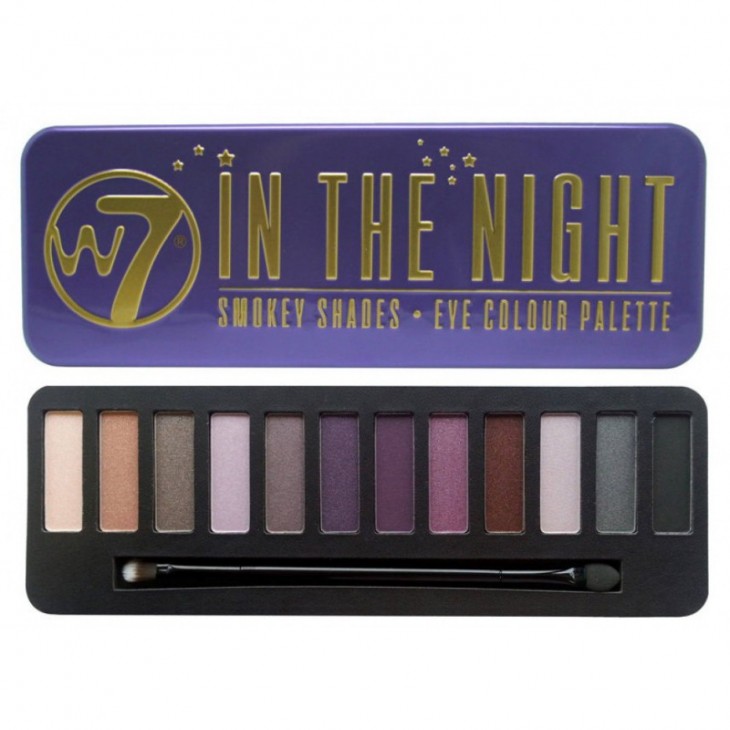 W7 12色高質顯色眼影盤 (In The Night - Smoky Shades/ Colour Me Buff - Natural Nudes)